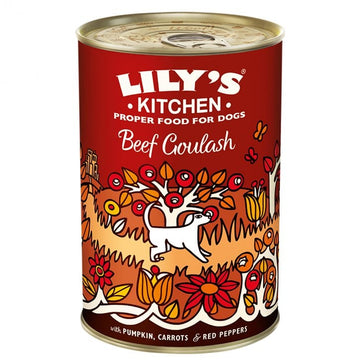 Lilys Kitchen Beef Goulash Dog Complete Wet Food 400g - 6 Pack