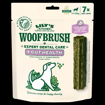 Lilys Kitchen Medium Dog Gut Health Woofbrush 196g - 5 Pack