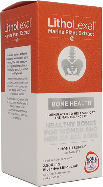 LithoLexal LithoLexal Bone Health OSTEOPOROTIC 60 Tablets