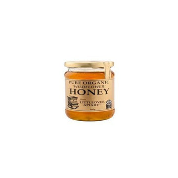 Littleover Apiaries Organic Wildflower Clear Honey 340g