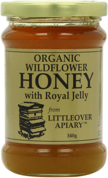 Littleover Apiaries Wildflower Honey + Royal Jelly 340g - 4 Pack