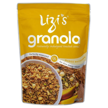 Lizi's Lizi's Mango Macadamia B/fast Cereal 400g