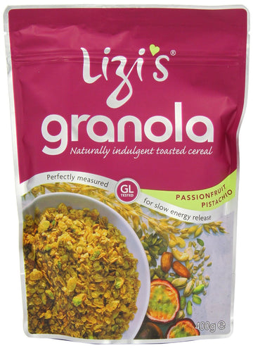 Lizi's Lizi's Passionfruit Pistachio B/fast Cereal 400g