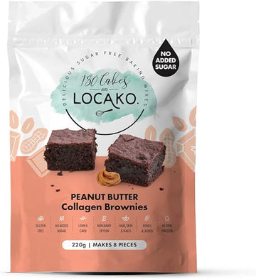 Locako Peanut Butter Brownie Mix 200g