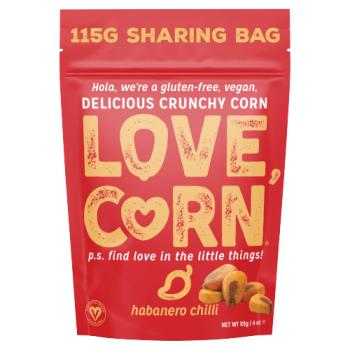 Love Corn Habanero Corn Snack 115g - 6 Pack