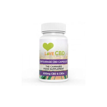Love CBD Love CBD Entourage 600mg Capsules