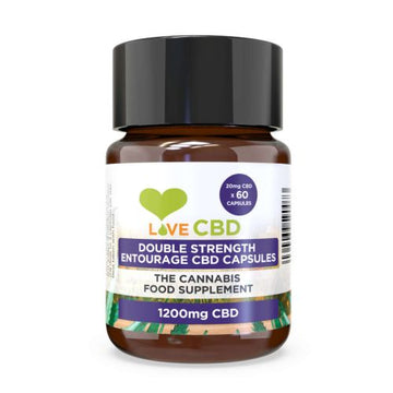 Love CBD Love CBD Double Entourage Capsules 1200mg
