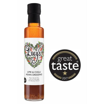 Lucys Dressings Lime and Chilli Dressing 250ml - 6 Pack