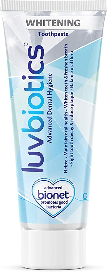 Luvbiotics Whitening Toothpaste with Probiotics 75ml - 2 Pack