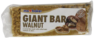Ma Baker Giant Walnut Bar 90g - 20 Pack