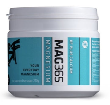 Mag365 MAG365 Magnesium Supplement plus Calcium 210g.