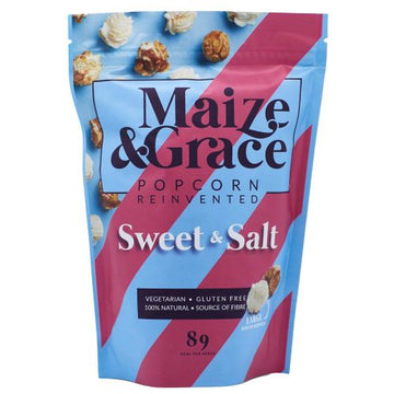 Maize and Grace Sweet & Salt Popcorn 54g - 8 Pack