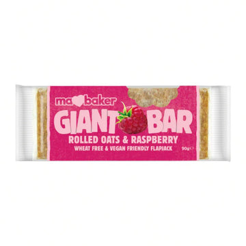 Ma Baker Giant Raspberry Bar 90g - 20 Pack