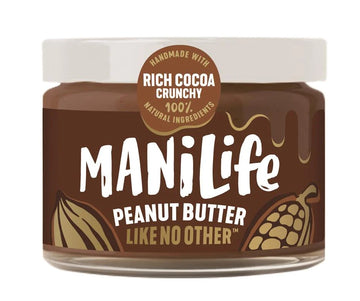 Manilife ManLife Rich Cocoa Crunchy Peanut Butter 275g