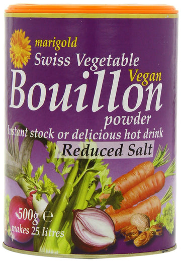 Marigold Marigold Less Salt Veg Bouillon 500g Purple