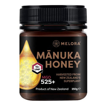 Melora MELORA Manuka Honey 525+MGO UMF15+ 250g