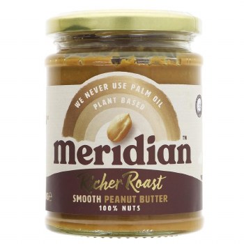 Meridian Richer Roast Smooth Peanut Butter 280g