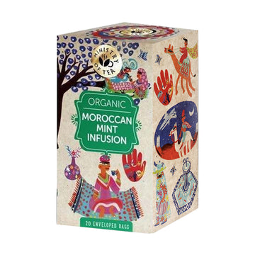 Ministry of Tea Organic Moroccan Mint Infusion Tea 20 bags - 3 Pack