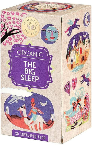 Ministry of Tea Organic The Big Sleep Infusion Tea 20 bags - 3 Pack