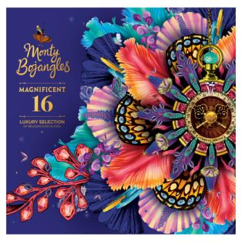 Monty Bojangles Magnificent 16 Luxury Belgian Chocolates 226g