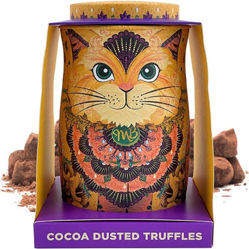 Monty Bojangles MB Savanna Gold Truffles LE Cat Tin Gift 135g