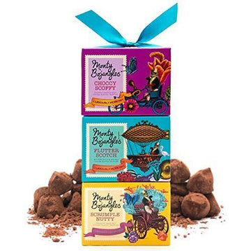 Monty Bojangles Monty Bojangles Cocoa Dusted Truffles Gift Tower 300g