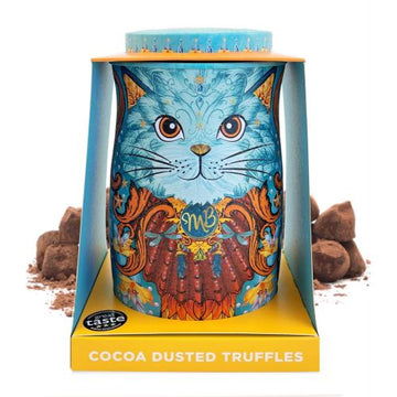 Monty Bojangles Spirit Blue Coconut Crush Truffles LE Cat Tin 135g