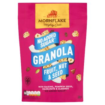 Mornflake Fruit, Nut & Seed Oatbran Granola Pouch 500g - 6 Pack