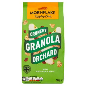 Mornflake Mornflake Orchard Apple Crunchy Granola 500g
