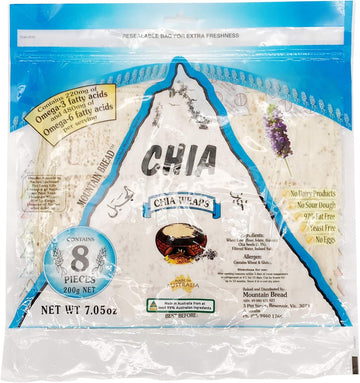 Mountain Bread Mountain Bread Chia Wraps 200g