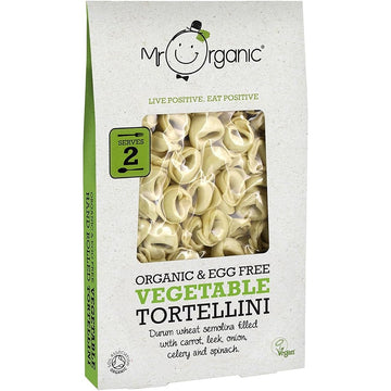 Mr Organic Mr Organic Egg Free Tortellini with Vegetables 250g