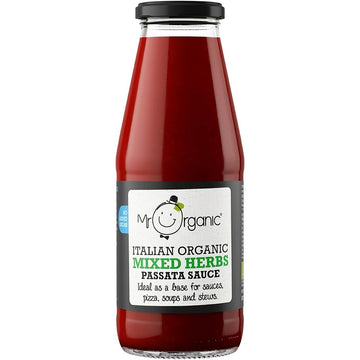 Mr Organic Mr Organic Mixed Herbs Passata Sauce 400g