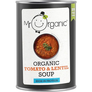 Mr Organic Mr Organic Tomato & Lentil Soup 400g