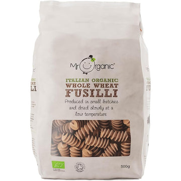 Mr Organic Mr Organic Whole Wheat Fusilli 500g