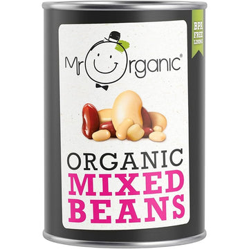Mr Organic Mr Organic Mixed Beans tin 400g