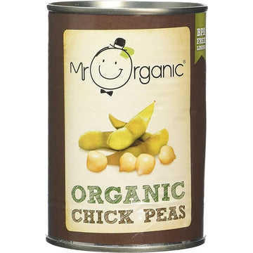 Mr Organic Mr Organic Chickpeas 400g - 12 Pack