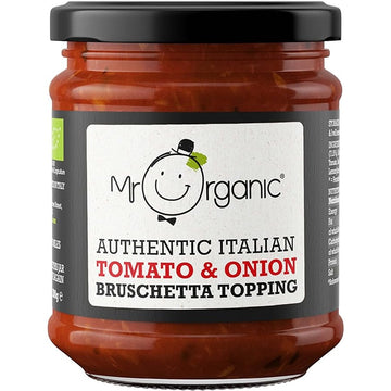 Mr Organic Italian Tomato & Red Onion Bruschetta Topping 200g
