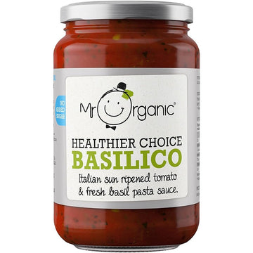 Mr Organic Mr Organic Healthier Choice Basilico Pasta Sauce 660g