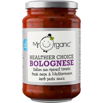 Mr Organic Mr Organic Healthier Choice Bolognese Pasta Sauce 350g