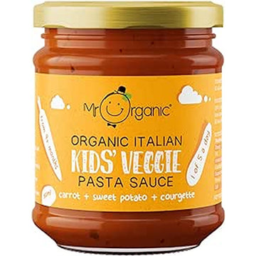 Mr Organic Mr Organic Kids Sauce - Carrot Sweet Potato Courgette 200g - 6 Pack