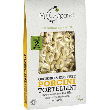 Mr Organic Mr Organic Egg Free Tortellini with Porcini Mushrooms 250g
