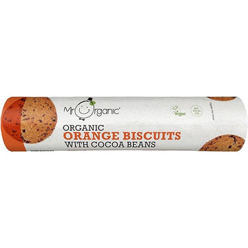 Mr Organic Mr Organic Orange Biscuits with Cocoa Beans 250g