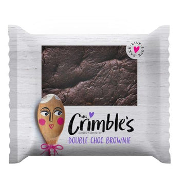 Mrs Crimbles Mrs Crimbles Individual Double Choc Brownie 58g - 2 Pack