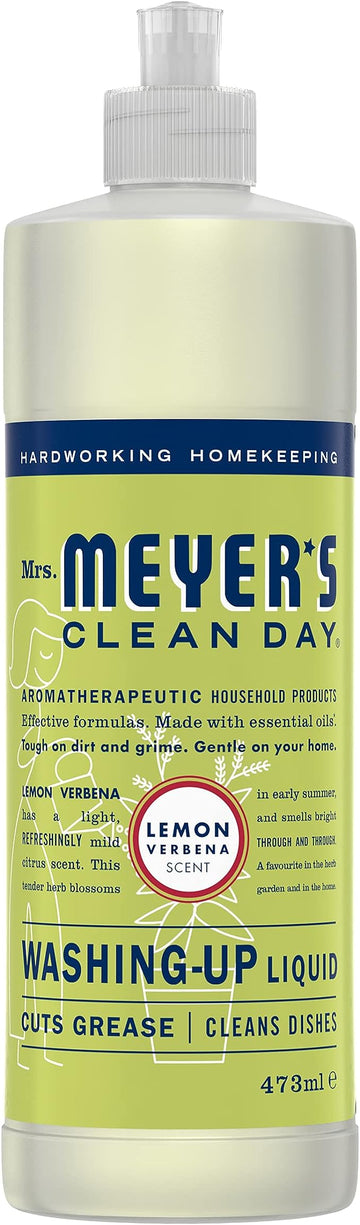 MRS MEYER'S Washing Up Liquid Lemon Verbena 473ml