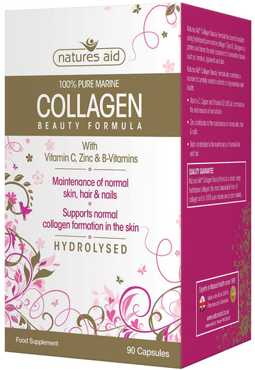 Collagen Beauty Formula with Vitamin C, Zinc & B-Vitamins 90 Vcaps