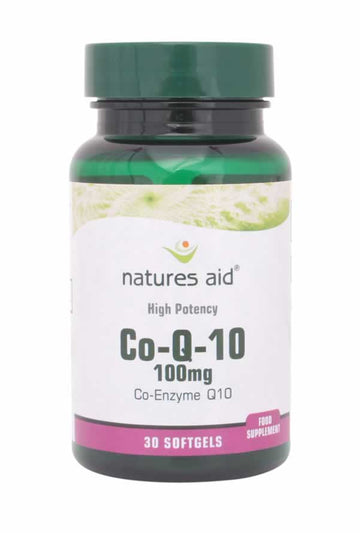 CO-Q-10 100mg (Co Enzyme Q10) 30 Softgels