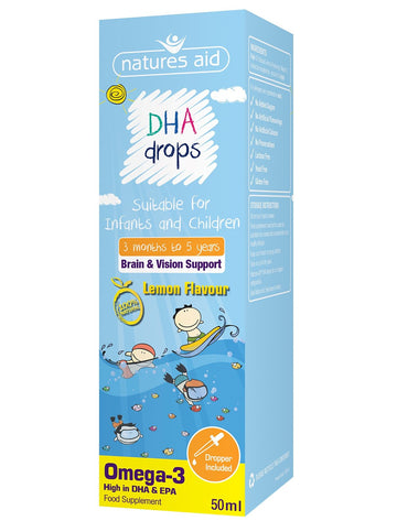 DHA Mini Drops for infants & children 50ml