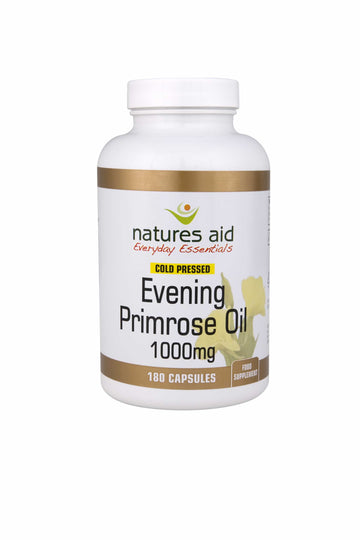 Evening Primrose Oil 1000mg (Cold Pressed) 180 Softgels