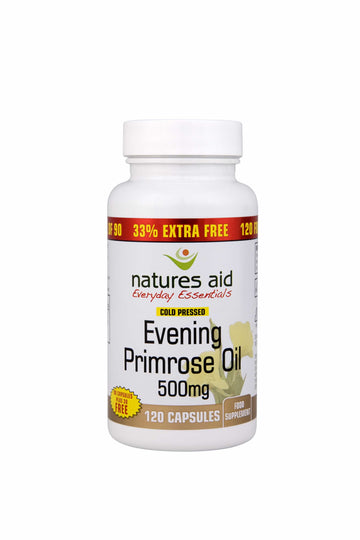 Evening Primrose Oil 500mg (Cold Pressed) 120 Softgels