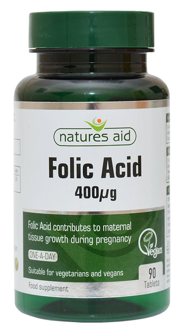 Folic Acid - 400ug 90 Tabs